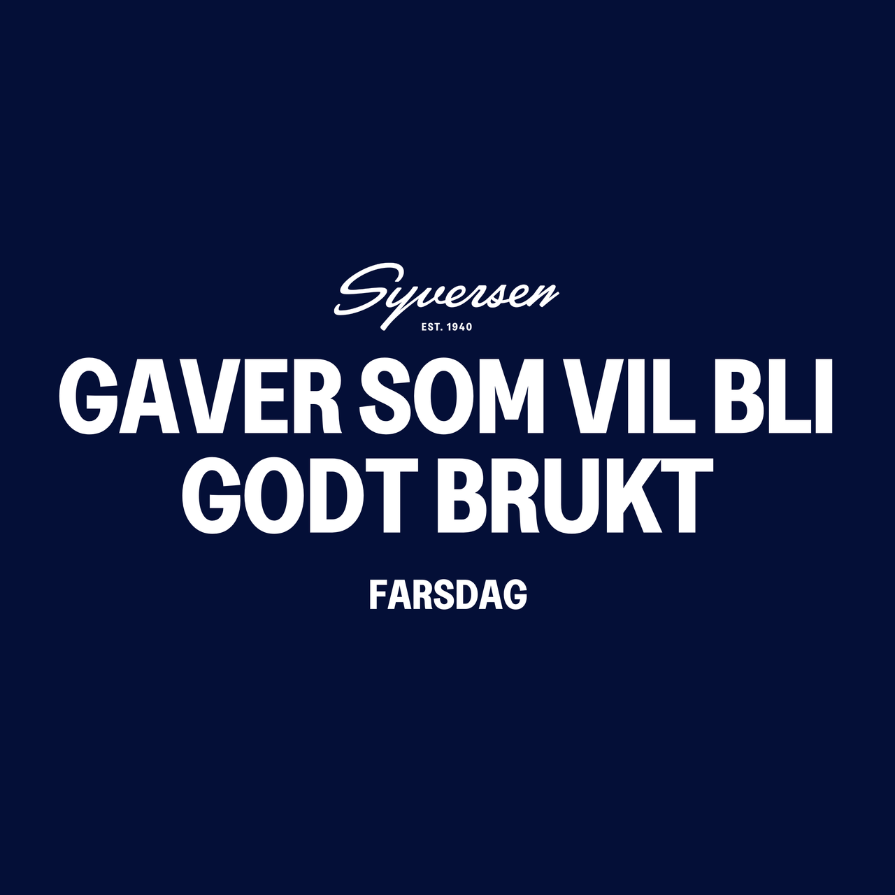 gavetips til farsdag